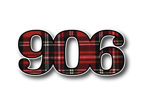 Flannel 906 Sticker